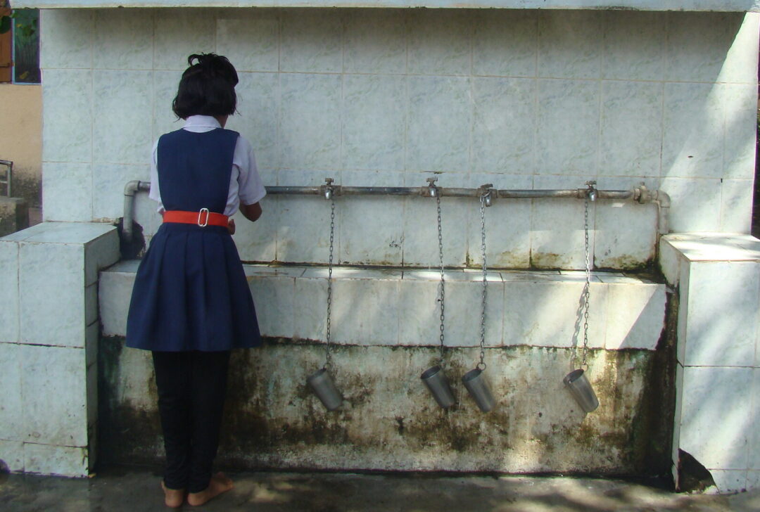 Water Access with Storage and School Sanitation